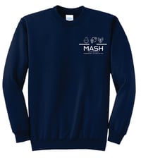 Image 1 of MASH CREW NECK SWEATSHIRT