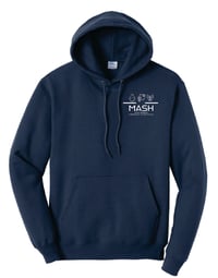 Image 1 of MASH HOODED SWEATSHIRT