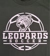 Belle Vernon Ahletics-Leopard Head Soccer-T-Shirt
