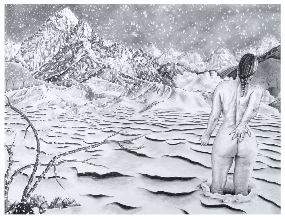 Image of Snow (Peace) - Drawing