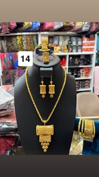 Image 3 of Plated  Gold Jewelry full set