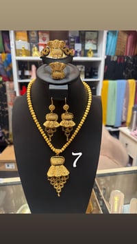 Image 8 of Plated  Gold Jewelry full set