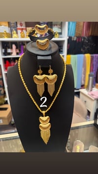 Image 6 of Plated  Gold Jewelry full set