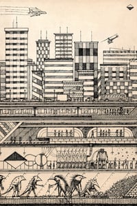 Image 2 of 'City' Large Poster Print