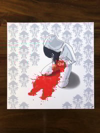 Image 1 of 10" x 10" PRINT - Red Riding Hood