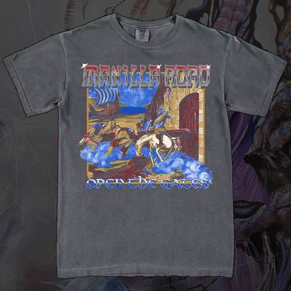 Image of Open The Gates vintage style T