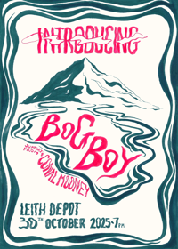 Bog Boy at Leith Depot