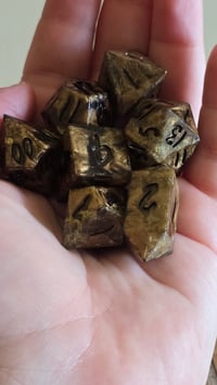 Image 5 of Molten metal 7 piece dice set