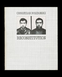 Christian boltanski "Reconstitution"