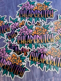 Image 2 of cheapcrutch Logo Sticker