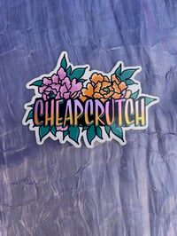 Image 1 of cheapcrutch Logo Sticker