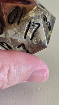 Image 6 of Molten metal oversized d20s 