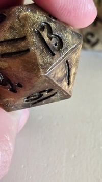 Image 7 of Molten metal oversized d20s 