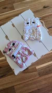 Image 1 of Quilted ghost coin purse 