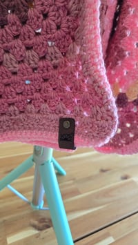 Image 5 of Strawberry lemonade - crochet cardigan size S/M 