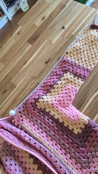 Image 7 of Strawberry lemonade - crochet cardigan size S/M 