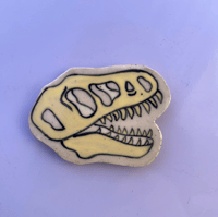 T-Rex Fossil Fridge Magnet