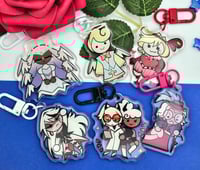 Image 3 of Hazbin Hotel Chibi Mini Keychains