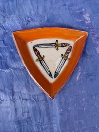 Triple Sword Triangle Trinket Tray