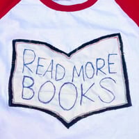 Image 2 of M Read More Books Raglan Top