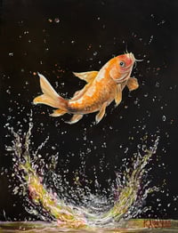 Image 1 of "Fish out of water" Original painting