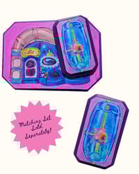 Image 3 of Little Lovin' Pet Playhouse Fish in Tank Painting 