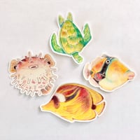 Image 1 of STICKER AQUARIUM (3 PACK FISH)