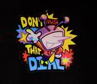 Image 2 of Don't Touch That Dial! Sticker