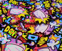 Image 3 of Don't Touch That Dial! Sticker