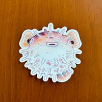 Image 2 of PORCUPINE FISH STICKER