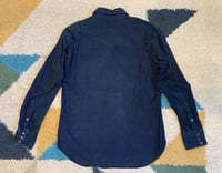 Image 7 of 45 rpm indigo dyed denim shirt, made in Japan, size 5 (fits L)