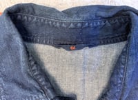 Image 4 of 45 rpm indigo dyed denim shirt, made in Japan, size 5 (fits L)