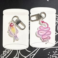Image 2 of Diaphonized Frosted Acrylic Charms