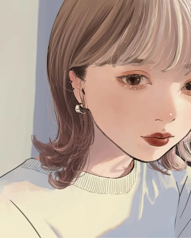 Moon and Eyelashes Nagi Works Collection