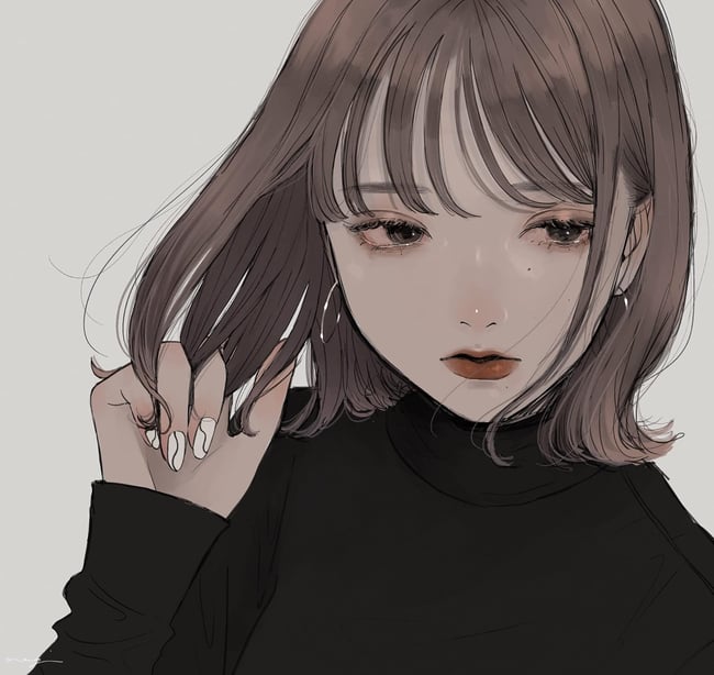 Moon and Eyelashes Nagi Works Collection