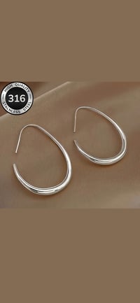 Image 2 of EARRING DANGLE STAINLESS