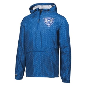Image of 2025 CC Blue Rain Jacket with Hood/Pockets