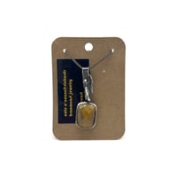 pendant #020 / tiger's eye (rose cut)