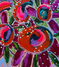 Image 9 of Floral Acts  - framed 