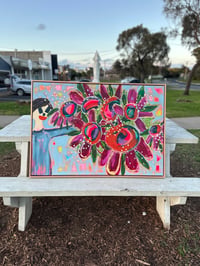 Image 12 of Floral Acts  - framed 