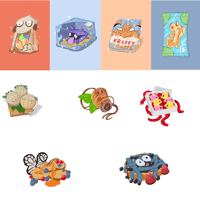 Image 2 of Pokemon Snack Prints