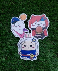 Image 1 of FF14 Chiikawaaaaa Matte Stickers
