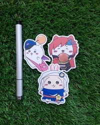 Image 5 of FF14 Chiikawaaaaa Matte Stickers