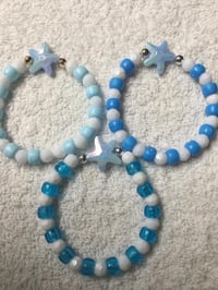 165 Blue Star Stretch Bracelet