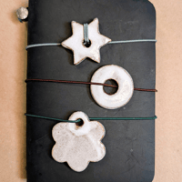Image 1 of Glossy White Charms