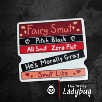 Image 1 of Smut Bookstack Sticker