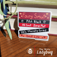 Image 2 of Smut Bookstack Sticker