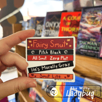 Image 3 of Smut Bookstack Sticker