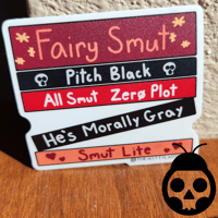 Image 4 of Smut Bookstack Sticker