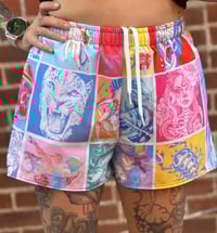 Image 2 of All over print shorts